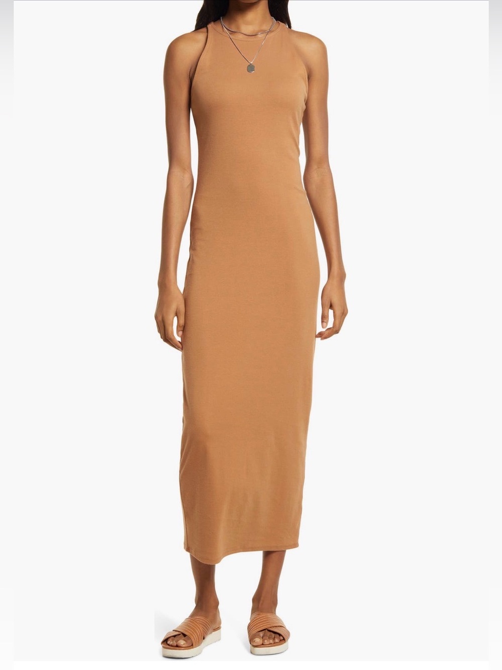 Treasure and Bond racerback maxi dress